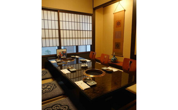 【ふるさと納税】No.077 和牛石アミ焼　いわ園刈谷本店・石庭限定　ふるさと焼肉懐石ペアお食事券 ／ チケット 2名 焼肉店 黒毛和牛 送料無料 愛知県 サムネイル3