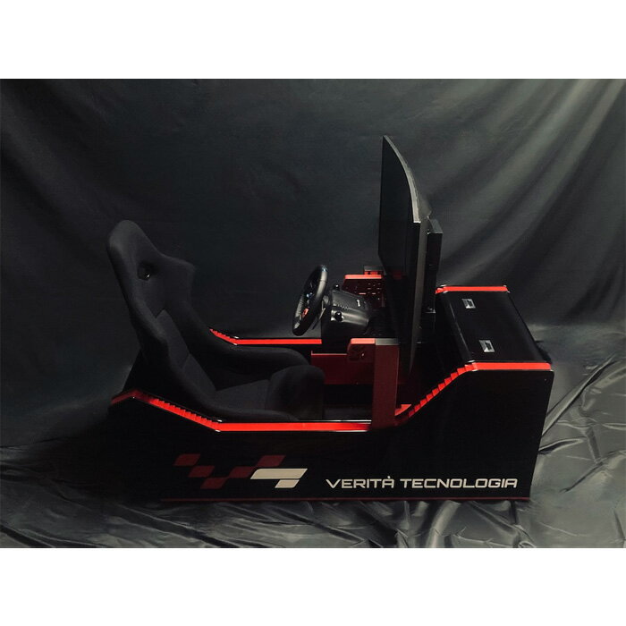 【ふるさと納税】No.440 Verita Tecnologia　TIPO-E Driving Simulator ／ ドライビングシミュレーター ゲーム ゲーミング PlayStation4 PlayStation5 PS4 PS5 プレステ4 プレステ5 GranTurismo7 グランツーリスモ7 送料無料 愛知県 サムネイル2