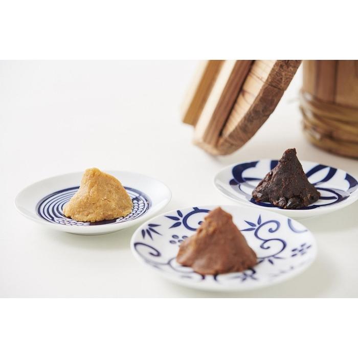 【無添加】味噌食べ比べ3種（白、赤、合）セット【味噌 みそ 調味料 みそ汁 味噌汁 無添加 豆味噌 八丁味噌 米味噌 合わせ 大豆 食べ比べ 愛知県 豊田市】 | みそ 食品 発酵 加工食品 人気 おすすめ 送料無料