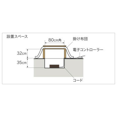 【ふるさと納税】愛知県安城市　掘りごたつヒーター　MH-606RE(DB)_ こたつ 暖房 ハロゲンヒーター 掘りごたつ ヒーター 家電 愛知県 安城 人気 おすすめ 送料無料 贈答 ギフト プレゼント 【1461570】 サムネイル2