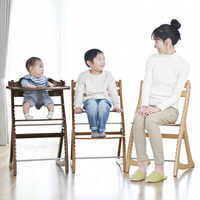 【ふるさと納税】yamatoyaベビーチェア　すくすくチェアGL　ナチュラル【1599920】 サムネイル3