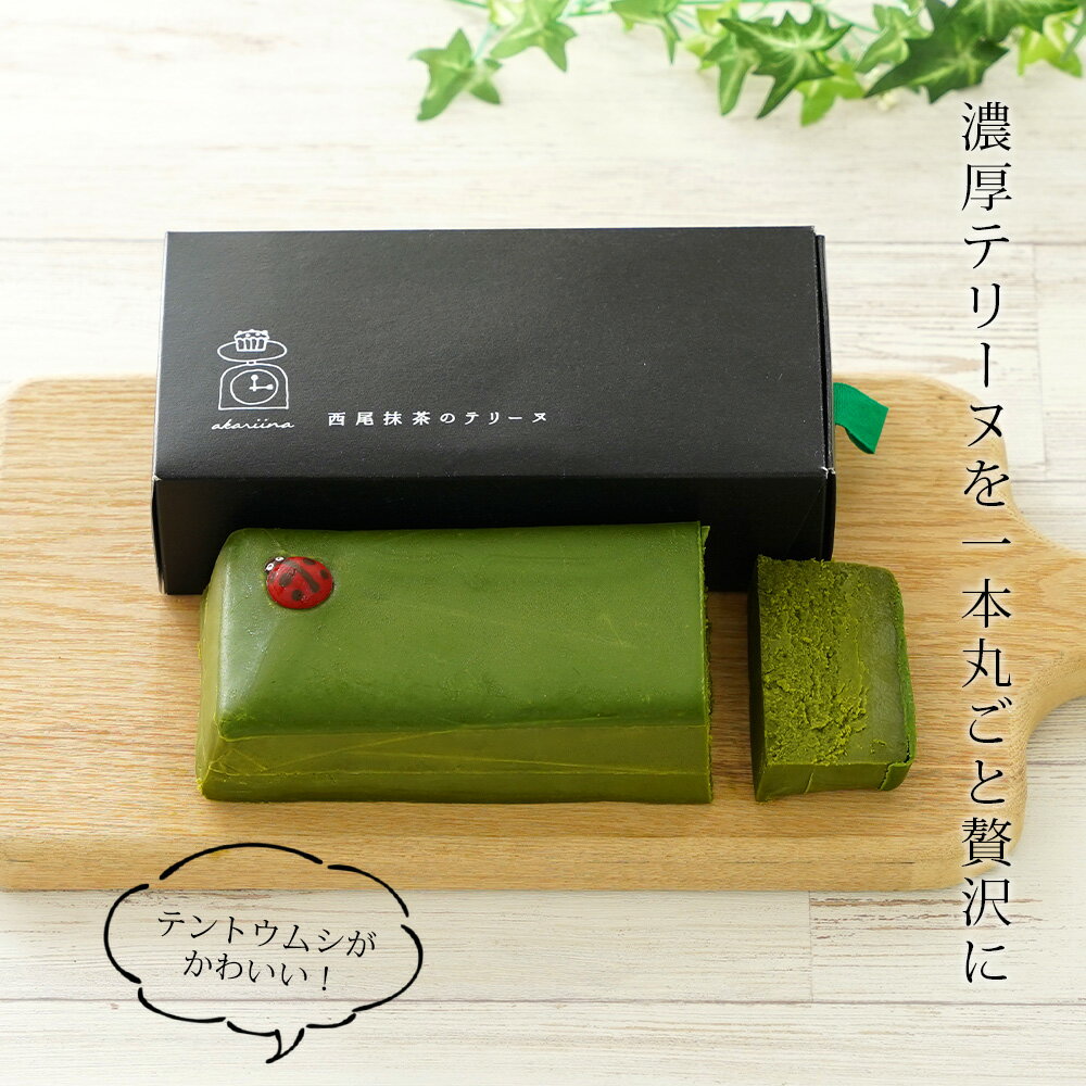 【ふるさと納税】抹茶 スイーツ 西尾 抹茶テリーヌ 濃厚抹茶 スイーツ テリーヌ ショコラ 500g A165-13-1 テリーヌ 抹茶スイーツ デザート 抹茶ショコラ 西尾の抹茶 和スイーツ 生チョコレート 手土産 あかりい菜 冷凍便 食品 MB 《にし推し!》送料無料 サムネイル3