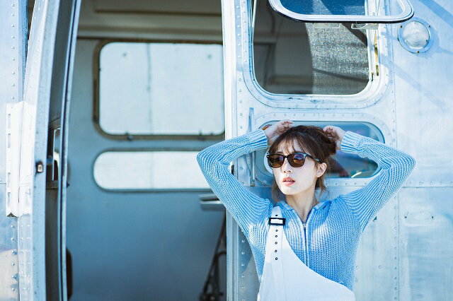 G0439 RARTS 偏光 サングラス「ROUGH」ブラウンデミフレーム RARTS アンバーブラウン レンズ おしゃれ ウェリントン アウトドア 男女兼用 めがね 眼鏡