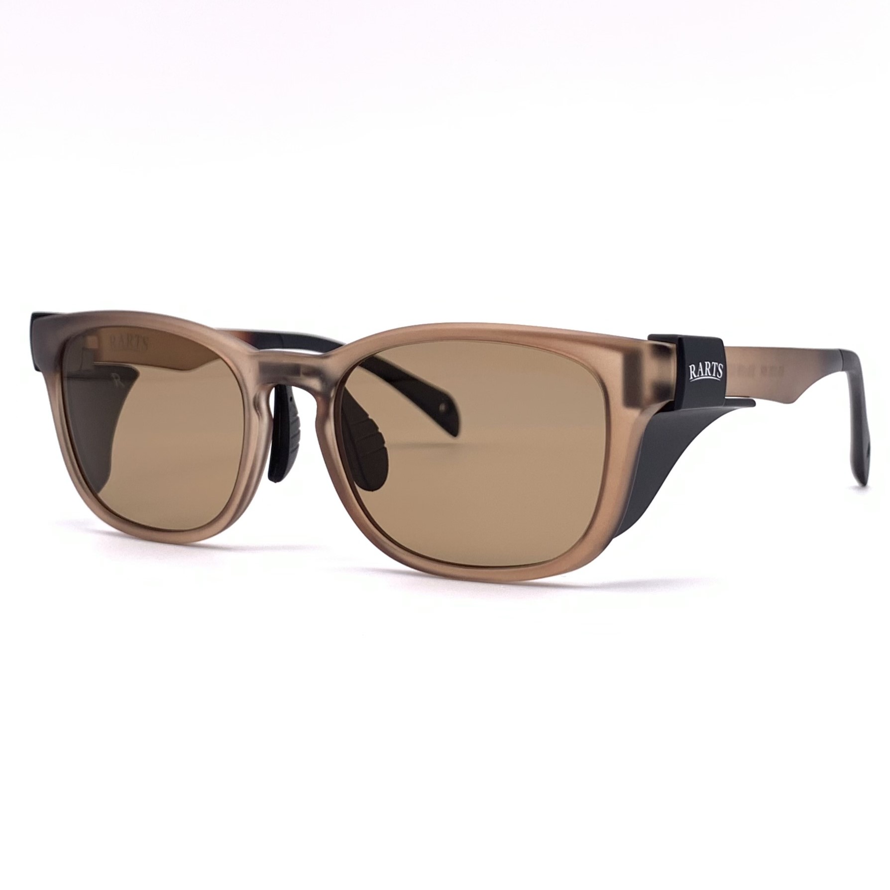 G0516 RARTS 偏光サングラス「BLASE」 ブラウンフレーム RARTS アンバーブラウンレンズ おしゃれ 遮光 アウトドア 男女兼用 めがね 眼鏡