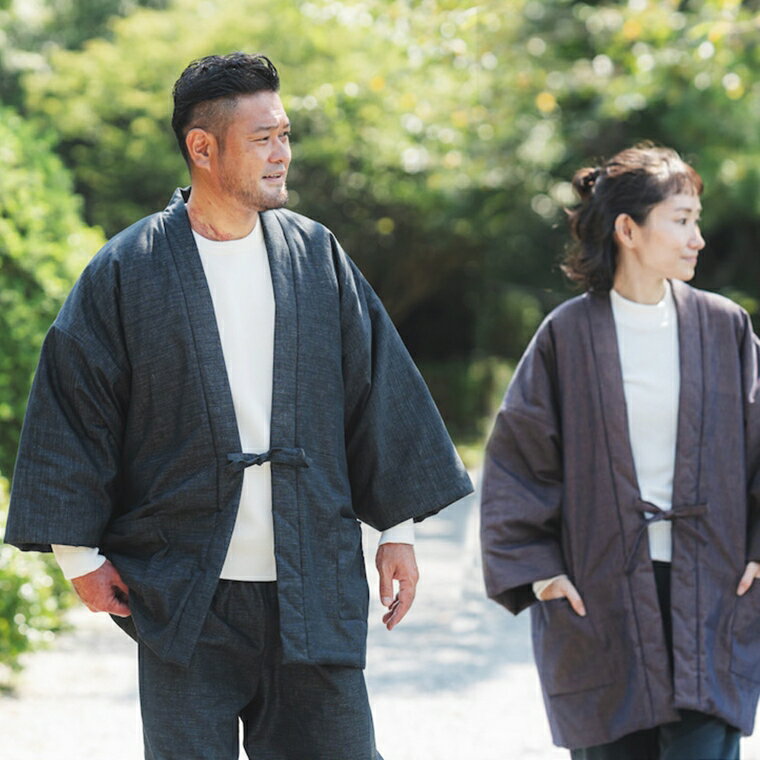 【ふるさと納税】G0675　三河木綿　半纏 サムネイル3