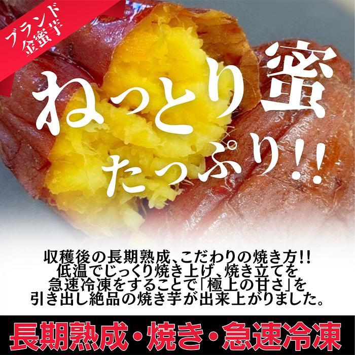【ふるさと納税】大人気！金蜜芋の冷凍焼き芋（500g×2パック）皮ごとOK！ - 画像2