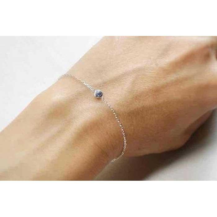 【ふるさと納税】【プレゼント包装付き】誕生石ブレスレット（シルバー） サムネイル3