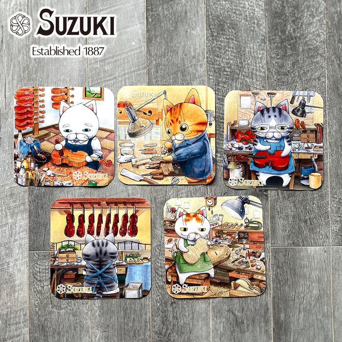 バイオリン職人をモデルにした高級ハンドタオル 5点セット | ハンドタオル タオル 雑貨 日用品 人気 おすすめ 送料無料