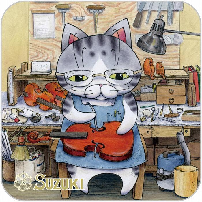 【ふるさと納税】バイオリン職人をモデルにした高級ハンドタオル 5点セット | ハンドタオル タオル 雑貨 日用品 人気 おすすめ 送料無料 サムネイル2