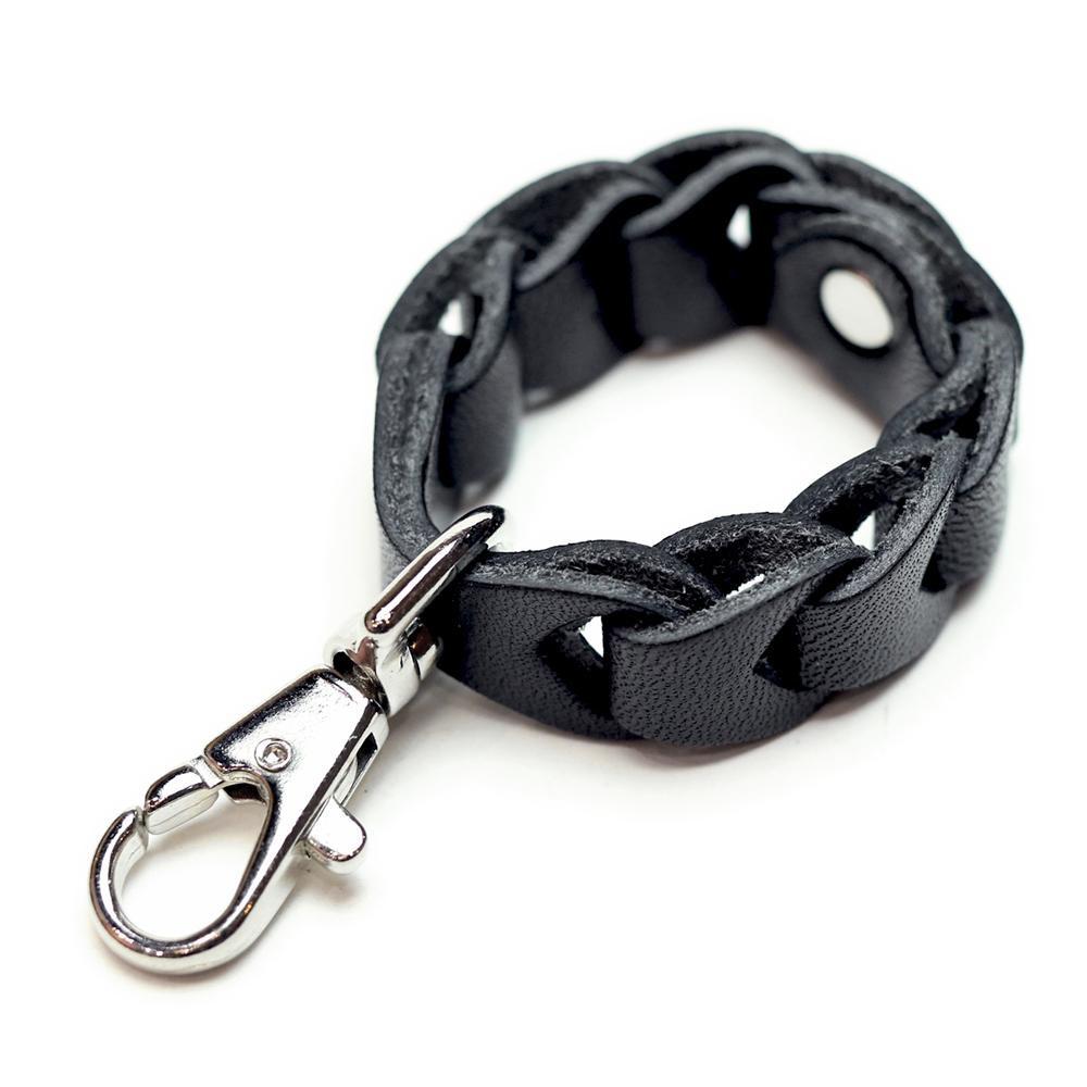 フィンガーチェーンストラップ 栃木ブラック 【Ricky’s】 フィンガーストラップ 栃木レザー 本革 リッキーズ | 雑貨 日用品 人気 おすすめ 送料無料