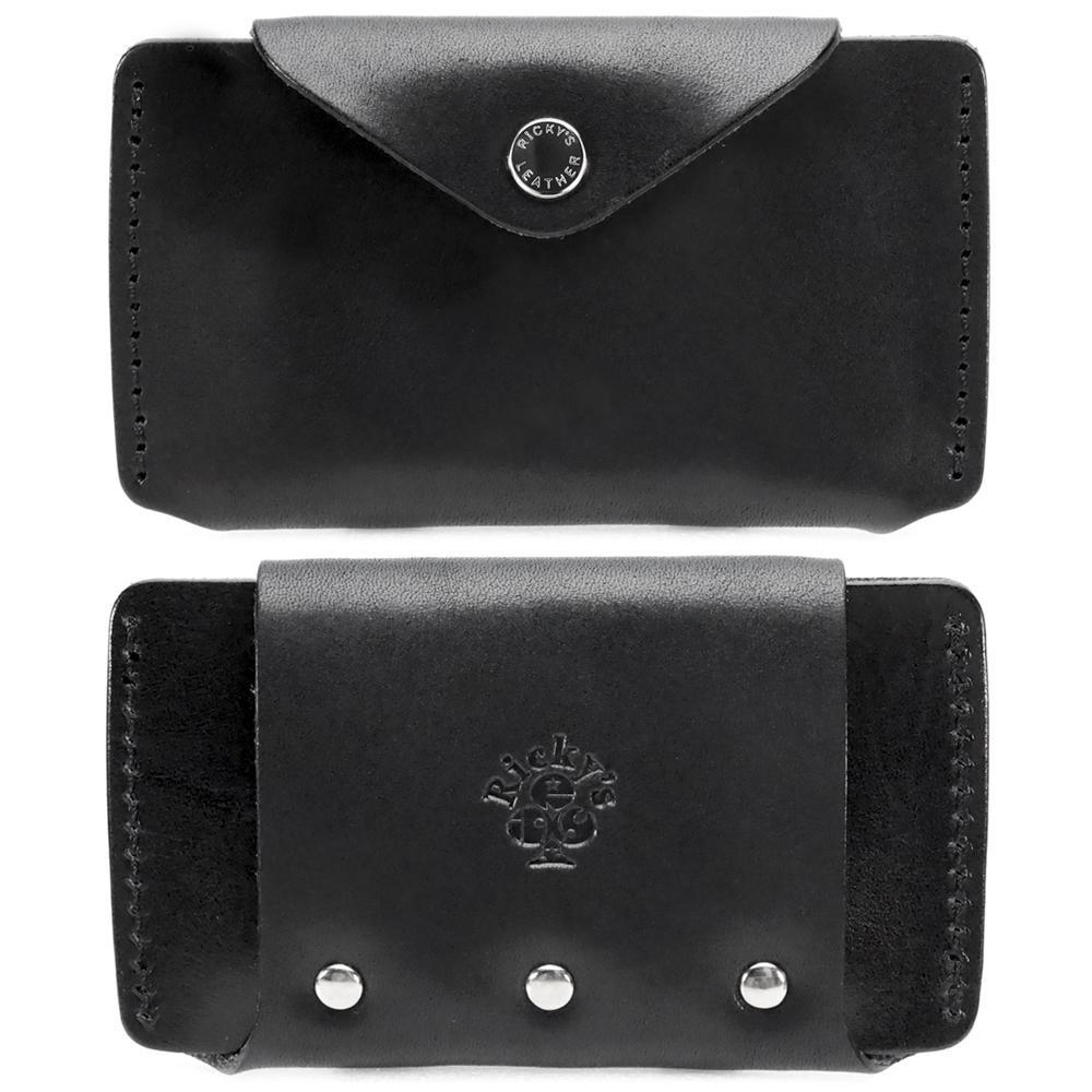 ホルダーカードケース 1層タイプ 栃木ブラック 【Ricky’s】 スマホホルダー 栃木レザー 本革 リッキーズ | 雑貨 日用品 人気 おすすめ 送料無料