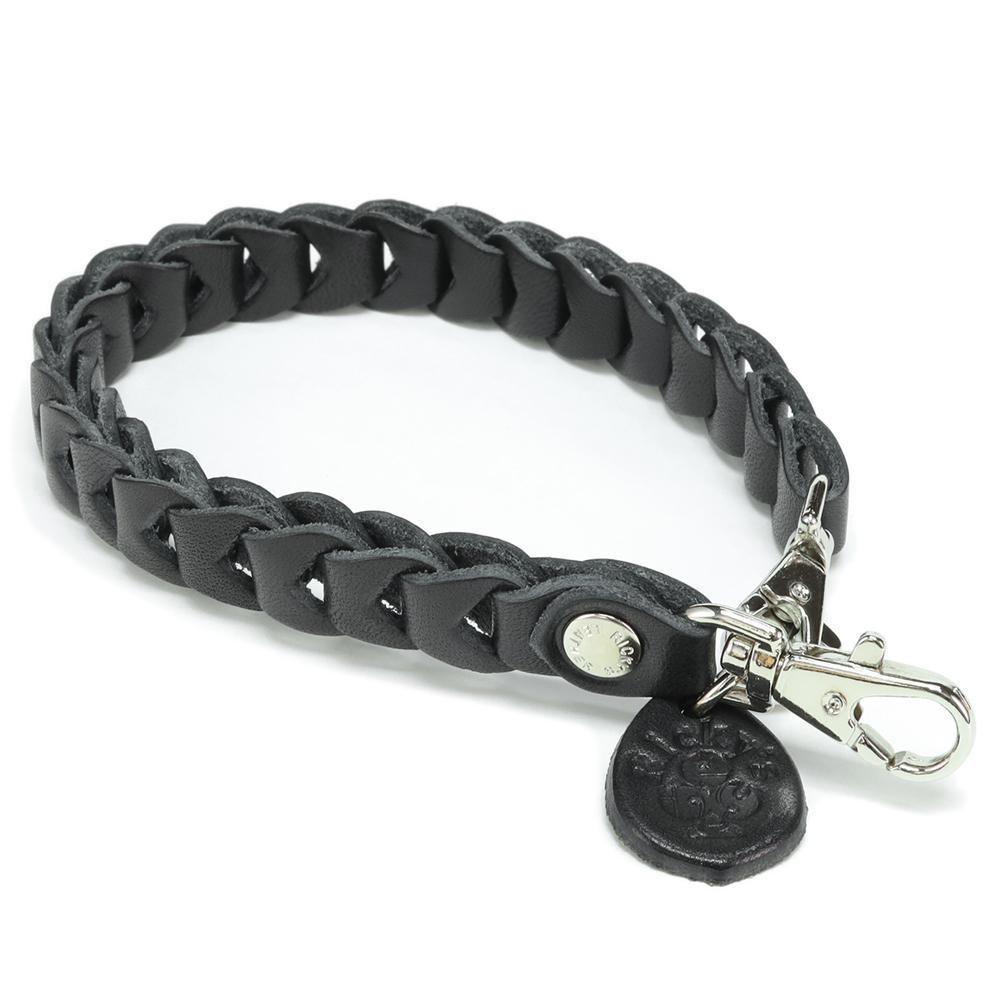 チェーンストラップ Lサイズ 栃木ブラック 【Ricky’s】 リストストラップ 栃木レザー 本革 リッキーズ | 雑貨 日用品 人気 おすすめ 送料無料