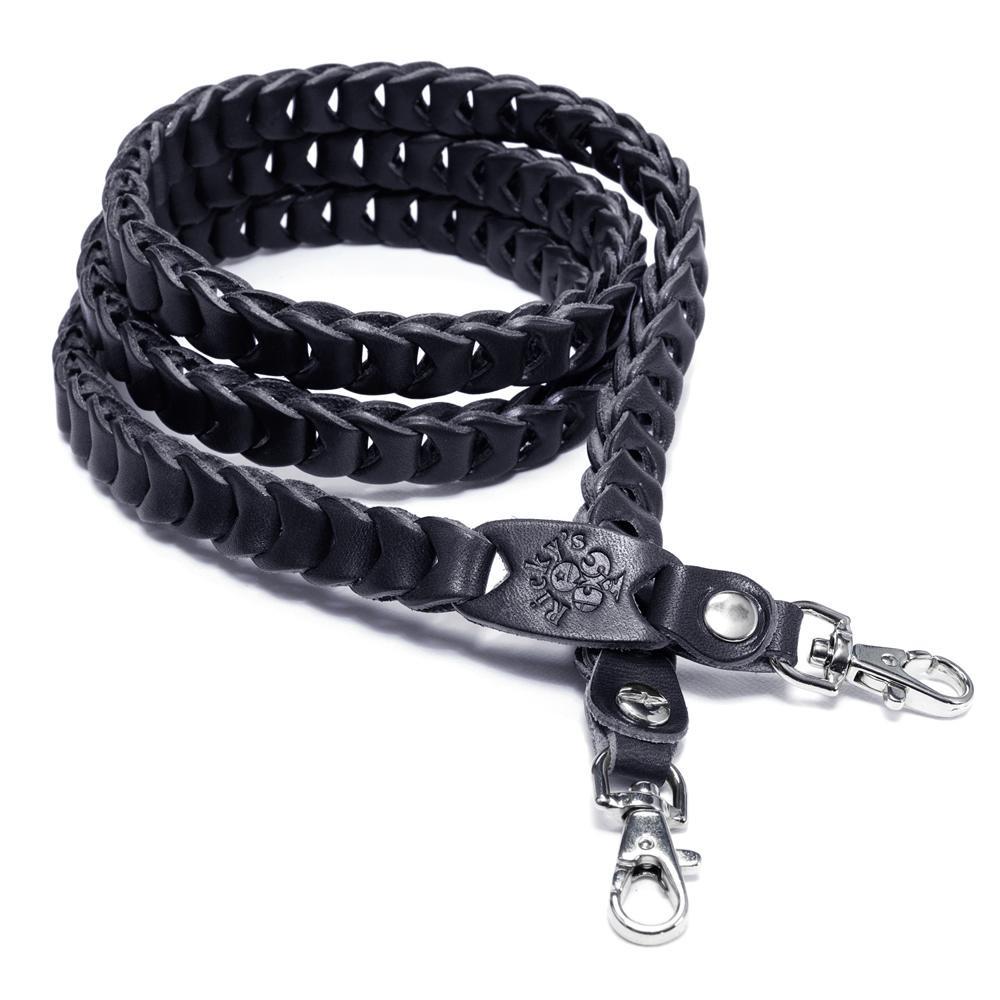 ショルダーチェーンストラップ タイプ1 Mサイズ 栃木ブラック 【Ricky’s】栃木レザー 本革 リッキーズ | 雑貨 日用品 人気 おすすめ 送料無料