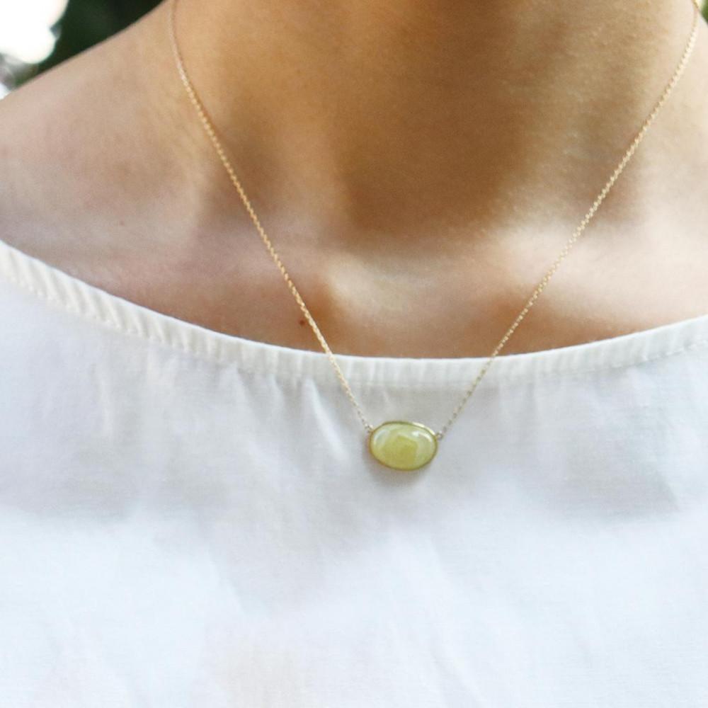 【ふるさと納税】【七宝ジュエリー】K10 キャンディ ネックレス - ギフト包装付き - サムネイル3