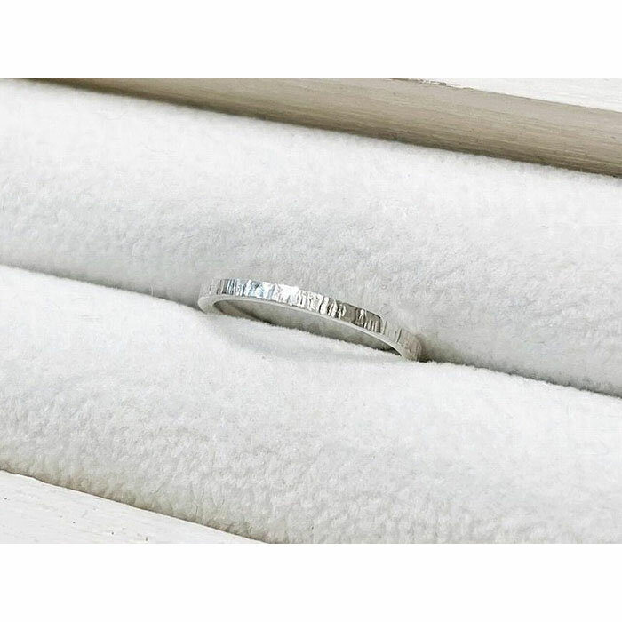 【ふるさと納税】【セットで楽しむ】細スジ＆ねじねじリング（シルバー） サムネイル2