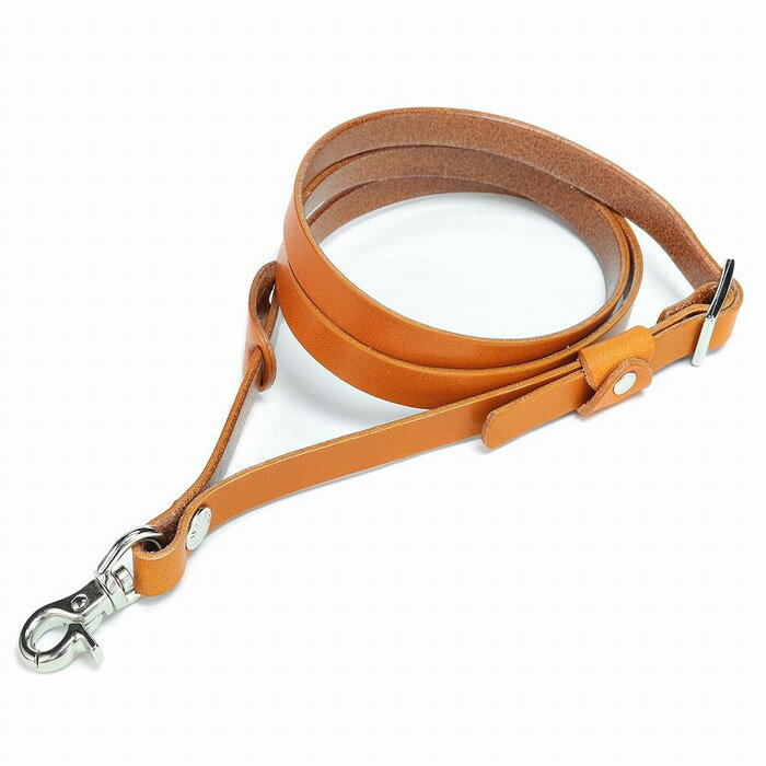 ネックストラップ タイプ2 Mサイズ 栃木キャメル 【Ricky’s】 栃木レザー 本革 リッキーズ