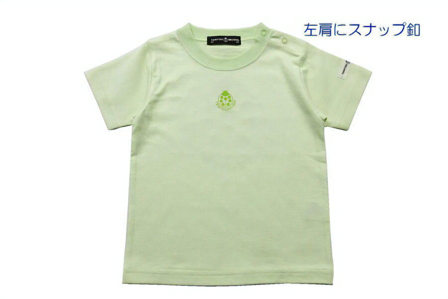 【ふるさと納税】子ども用 半袖Tシャツ TENTOUMUSHI てんとう虫PT｜子供 服 Tシャツ 綿 国産 日本製 赤ちゃん ベビー お祝い [0795-0801] サムネイル3
