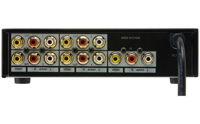 【ふるさと納税】AV 4分配器 VSP4 電化製品 家電 DVDプレイヤー テレビ ビデオ 変換器 サムネイル3