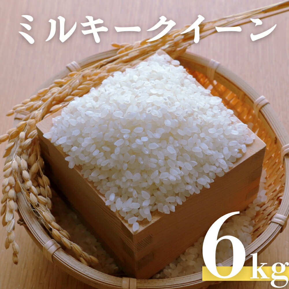 令和7年度産ミルキークイーン 6kg 希少米 米問屋直送 注文後に精米 お米 おこめ 米 コメ ごはん ご飯 おかず 白飯 白ごはん ブランド米 お弁当 精米 お取り寄せ 災害 備え 愛知県 田原市 人気