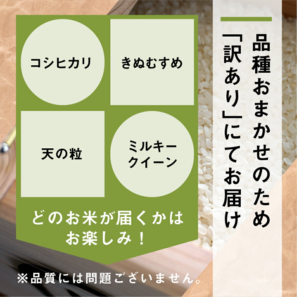 【ふるさと納税】令和7年度産 備蓄米 10年保存パック 低農薬 白米 / 玄米 7.5kg （50合）女農業道 小分け 1.5kg×5袋 選べる 白米 / 玄米 品種 おまかせ 訳あり 備蓄 パック 常温 長期保存 米 保存 常備 送料無料 愛知県 コシヒカリ 天の粒 きぬむすめ ミルキークイーン - 画像3