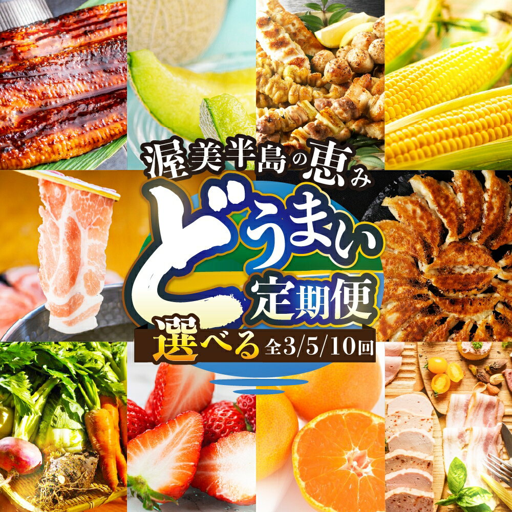 どうまい 定期便 選べる 全3回/5回/10回 海鮮 フルーツ 果物 野菜 肉 うなぎ いちご 名古屋コーチン メロン ハム 魚 鰻 ウナギ 蒲焼 メロン 地鶏 豚肉 高評価 幻の青うなぎ 野菜 肉 牛肉 みかん サーモン 鮭 みかわポーク 定期便 定期便 どうまい 焼き鳥