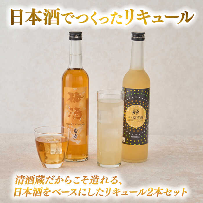 【ふるさと納税】 【3回定期便】 米宗 純米ゆず酒と梅酒の日本酒リキュールセット 梅酒 ゆず酒 和リキュール 愛西市 / 青木酒造 [AEAC009] サムネイル2