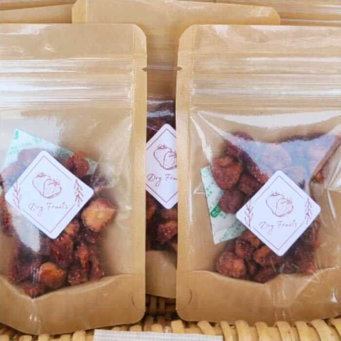 【ふるさと納税】いちご 農家の手作り ドライ 苺 ドライフルーツ イチゴ フルーツ 愛西市 / しのだ農園[AECE001] サムネイル2