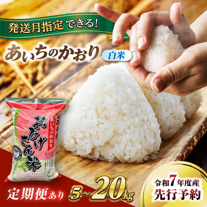 ＼選べる内容量・発送月・回数／ 令和7年産 あいちのかおり 5kg 10kg 20kg 選べる 選べる発送月 選べる回数 1回 3回 ブランド米 銘柄米 国産 精米 白米 米 お米 こめ コメ ご飯 ごはん 小分け 定期便 先行予約 愛西市/脇野コンバイン[AECP001]