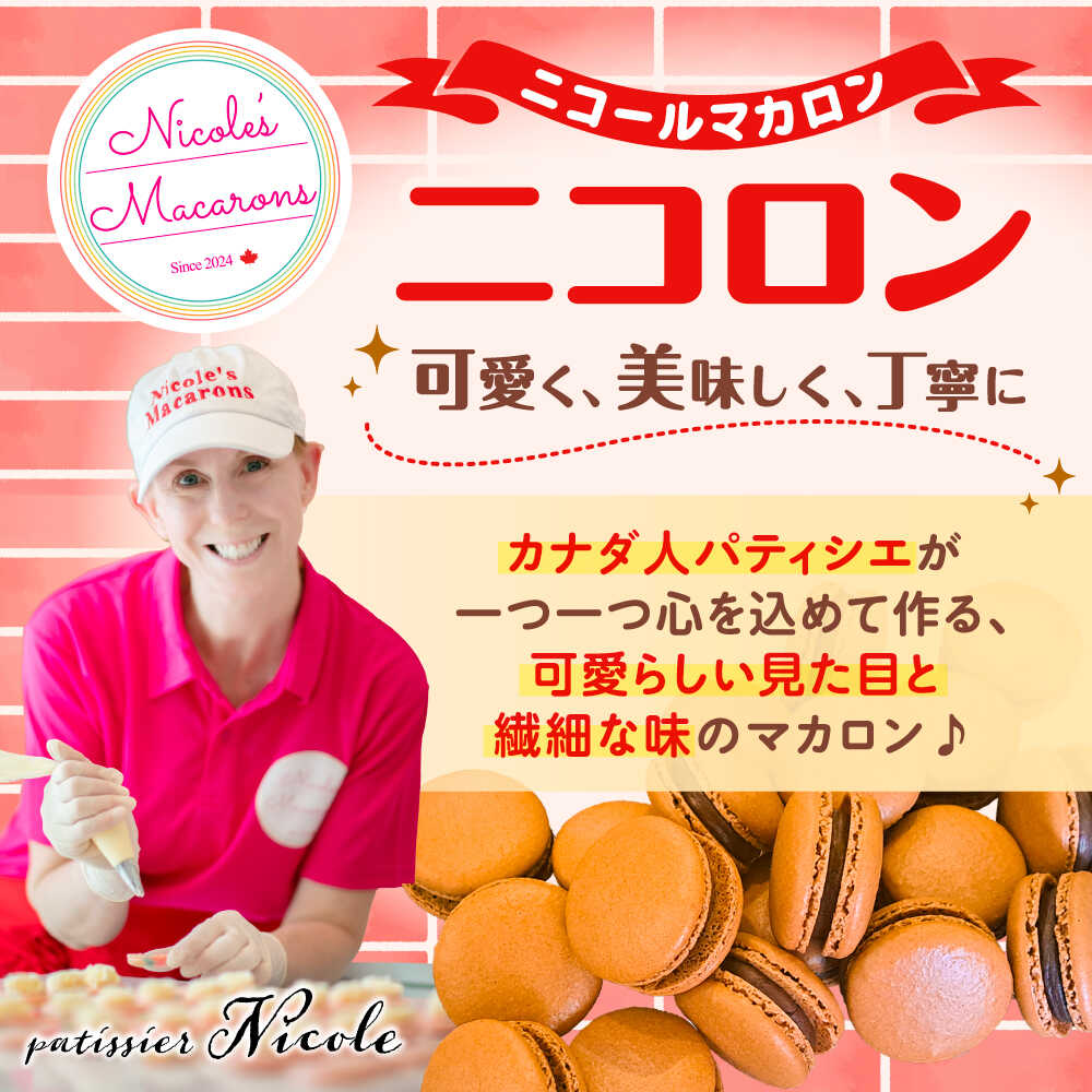 【ふるさと納税】＼選べる内容量／おまかせ マカロン ボックス 10個〜18個入 マカロン 焼菓子 スイーツ 愛西市 / ニコールマカロン[AEDA001] - 画像3