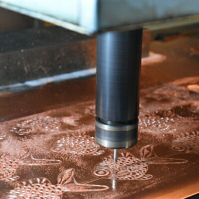 【ふるさと納税】【名入れ加工可能】銅で作った金魚のキーホルダー【1212309】 サムネイル3