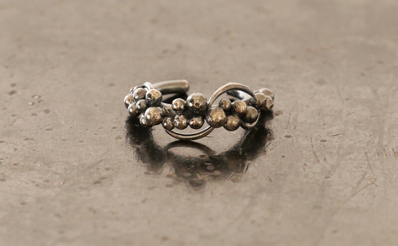 【ふるさと納税】ジュエリー seed イヤーカフ 彫金 シルバー925 アクセサリー サムネイル3