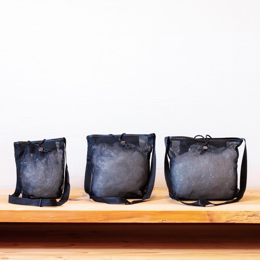 【ふるさと納税】パッカブル ミニショルダー　NAKI 【S】Hard mesh | LRbyLIVERAL LIVERAL アイディールカンパニー 高強度 メッシュ バッグ サムネイル2
