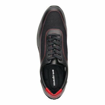 【ふるさと納税】madras(マドラス)の紳士靴 ブラック×レッド 27.0cm M3361G【1430639】 サムネイル3