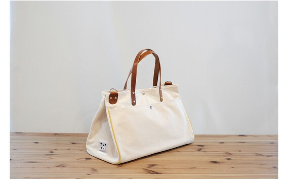 WATAKUMI BOSTON BAG　生成り（M） ／ ボストンバッグ カバン 送料無料 愛知県 No.085