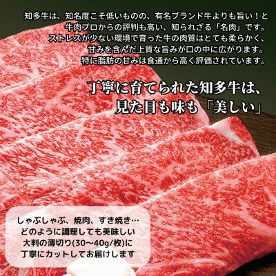 【ふるさと納税】 高級 国産 知多牛 響 霜降り スライス すき焼き肉 グルメ ギフトチケット しゃぶしゃぶにも カタログ 用 お肉 おすすめ 人気 愛知県 南知多町 サムネイル3