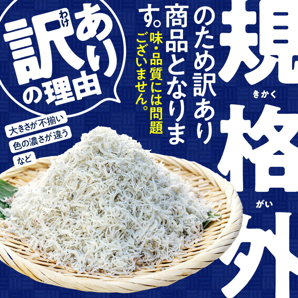 【ふるさと納税】 【特別寄附額】【小分け・容量が選べる】 しらす 訳あり 400g 〜 2kg しらす干し 大容量 小分け マル伊商店 しらす太郎 理由あり 選べる 海鮮 お魚 魚貝類 魚介類 美味しい 人気 シラス丼 規格外 簡易包装 家庭用 自宅用 愛知県 南知多町 - 画像2