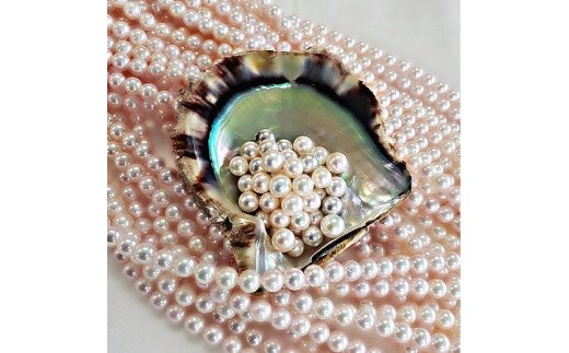 【ふるさと納税】278　K18あこや7個付ペンダントネックレス7.0mmUP　パール パールアクセサリー 真珠 アコヤ真珠 本真珠 アクセサリー ジュエリー 伊勢市 伊勢志摩 ギフト 贈り物 宝石 K18 ネックレス サムネイル3