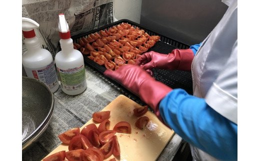 【ふるさと納税】336 おーる伊勢どらいとまと　ご家庭用30g 3袋セット　伊勢 お伊勢さん トマト ドライトマト ご家庭用 オール伊勢 乾物 乾燥野菜 岩戸の塩 どらいとまと こだわりのトマトとメロン こだわり トマトとメロン - 画像2