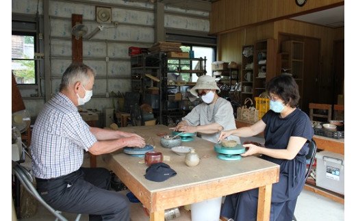 【ふるさと納税】438 伊勢　阿吽窯　陶芸体験チケット（1名様分） サムネイル3