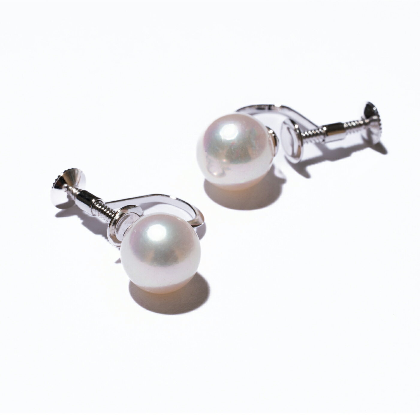 【ふるさと納税】618 アコヤ真珠イヤリングSV7.5mmup　シルバー パール ジュエリー 貴金属 宝石 定番 フォーマル ギフト 贈り物 シンプル 冠婚葬祭 結婚式 入学式 卒業式 伊勢志摩 - 画像3