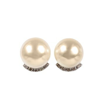 697　K18WGあこや本真珠ダイヤモンドピアス　7.5mmUP　　K18 ホワイトゴールド あこや真珠 ピアス ダイヤモンド 伊勢志摩 アクセサリー ジュエリー フォーマル カジュアル ギフト 伊勢市 18金