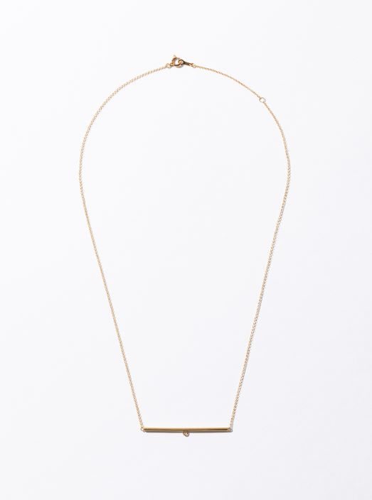 【ふるさと納税】1259　【half moon】K18YGベビーパール5ドロップチャームネックレス　真珠 アコヤ真珠 南洋真珠 パール 宝石 ジュエリー アクセサリー 伊勢志摩 伊勢市 ギフト 贈り物 フォーマル 普段使い 入学式 卒業式 結婚式 サムネイル3