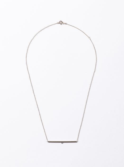 【ふるさと納税】1263　【the bar】Ptアコヤブルーパール2ドロップネックレス　真珠 アコヤ真珠 南洋真珠 パール 宝石 ジュエリー アクセサリー 伊勢志摩 伊勢市 ギフト 贈り物 フォーマル 普段使い 入学式 卒業式 結婚式 サムネイル3