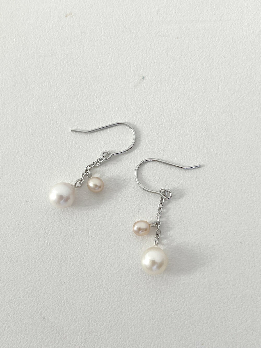 【ふるさと納税】1354 二見結ひ　真鍮ピアス（あこや真珠6.0mm、淡水真珠3.0mm）08 サムネイル2