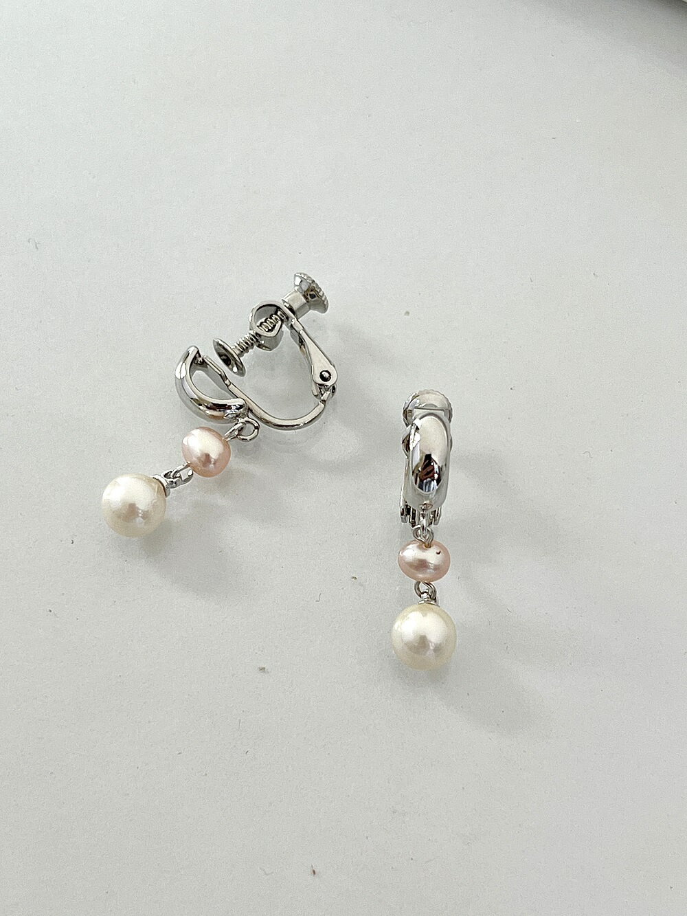 【ふるさと納税】1360 二見結ひ　シルバーイヤリング（あこや真珠6.0mm、淡水真珠4.0mm）16 サムネイル3