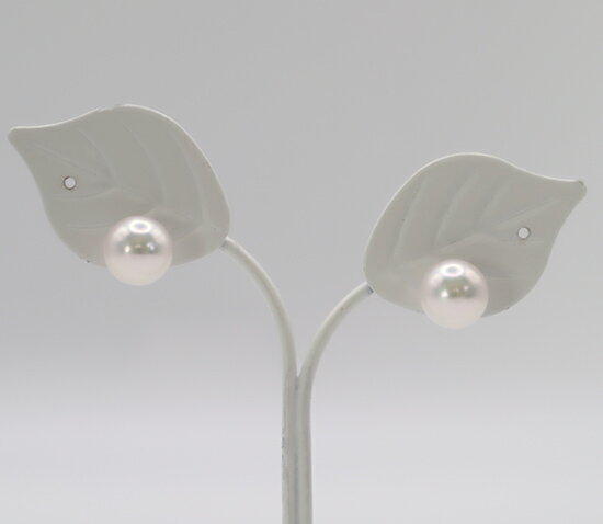 【ふるさと納税】1733　【 真珠科学研究所花珠鑑別書付】Pt900　あこや本真珠8.0mmup　ピアス　K18・ アレルギー対応に変更可能 サムネイル3