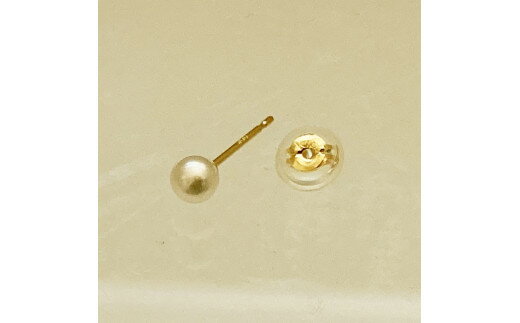 【ふるさと納税】1730 アコヤ真珠3.5mm　K18 スタッドピアス アコヤ真珠 3.5mm K18 スタッドピアス　パールピアス 真珠ピアス 18金 ベビーパール 小ぶり 上品 フォーマル カジュアル 冠婚葬祭　普段使い 国産 サムネイル3