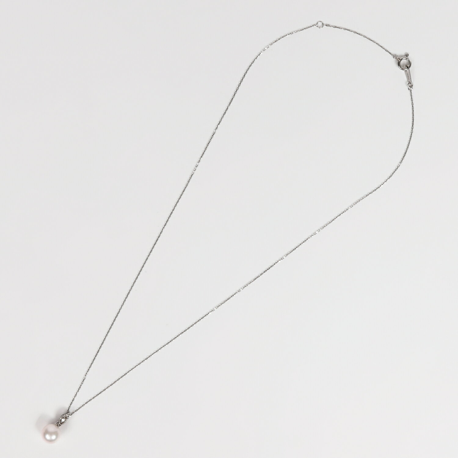 1784　プラチナあこや本真珠ダイヤモンドペンダント　マーキース　あこや真珠 本真珠 伊勢志摩　伊勢市 アクセサリー フォーマル カジュアル ジュエリー プラチナ ダイヤモンド 綺麗 ギフト お洒落 マーキース