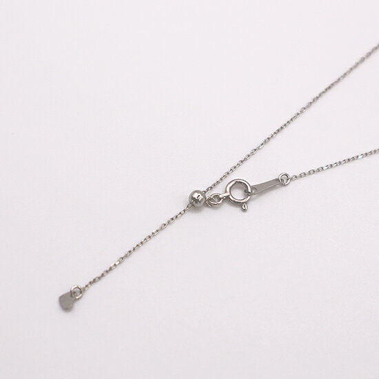 【ふるさと納税】1845 Pt 南洋白蝶真珠11.0mmup ダイヤモンド0.15ct　ペンダントネックレス サムネイル3