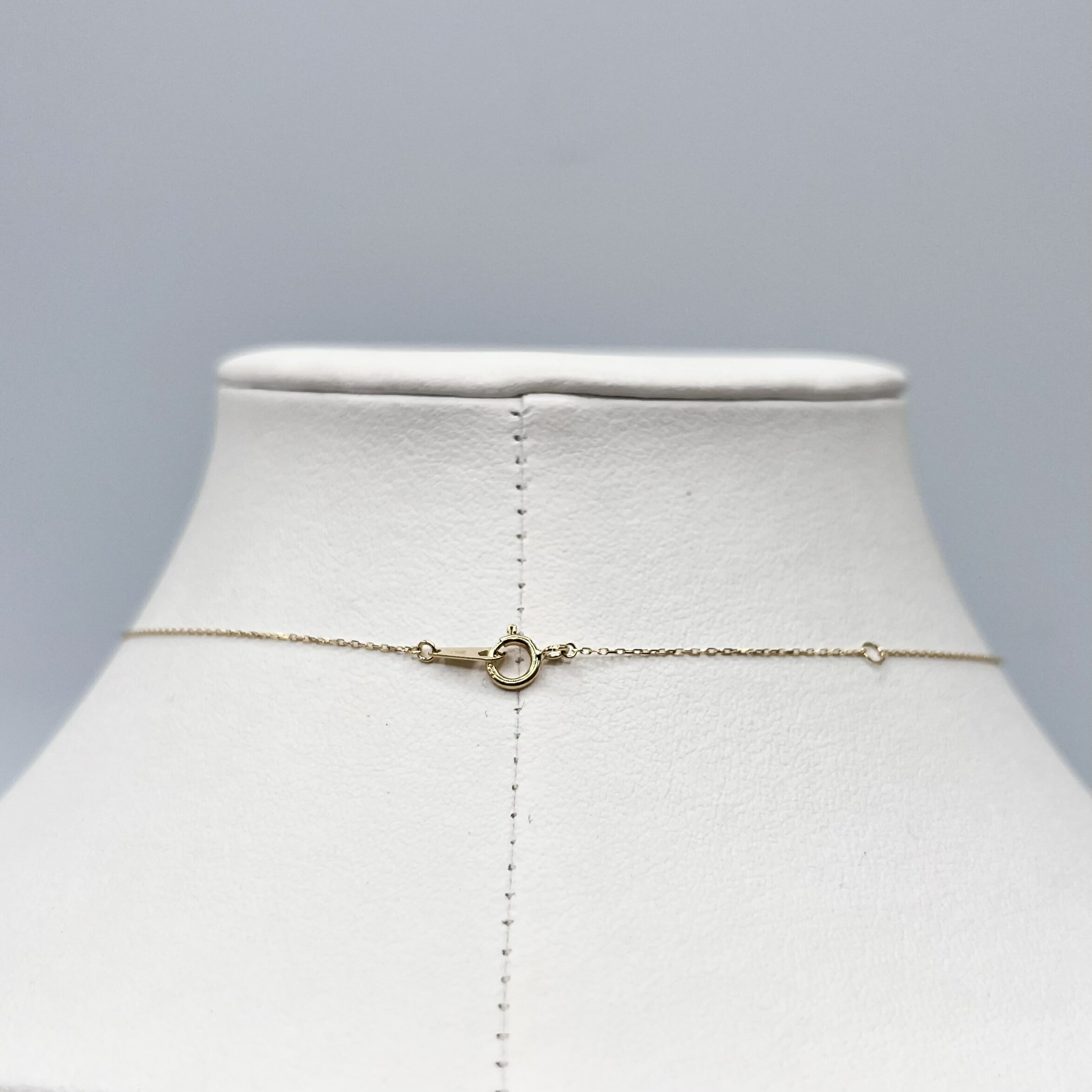 【ふるさと納税】1888 K18YGダイヤモンド0.07ct アコヤ真珠ペンダント3.5mmUP　真珠　ネックレス　ペンダント　アコヤ真珠　アコヤ貝　伊勢志摩　冠婚葬祭　結婚式　入学式　ギフト　贈り物　アクセサリー　ジュエリー　パール サムネイル3